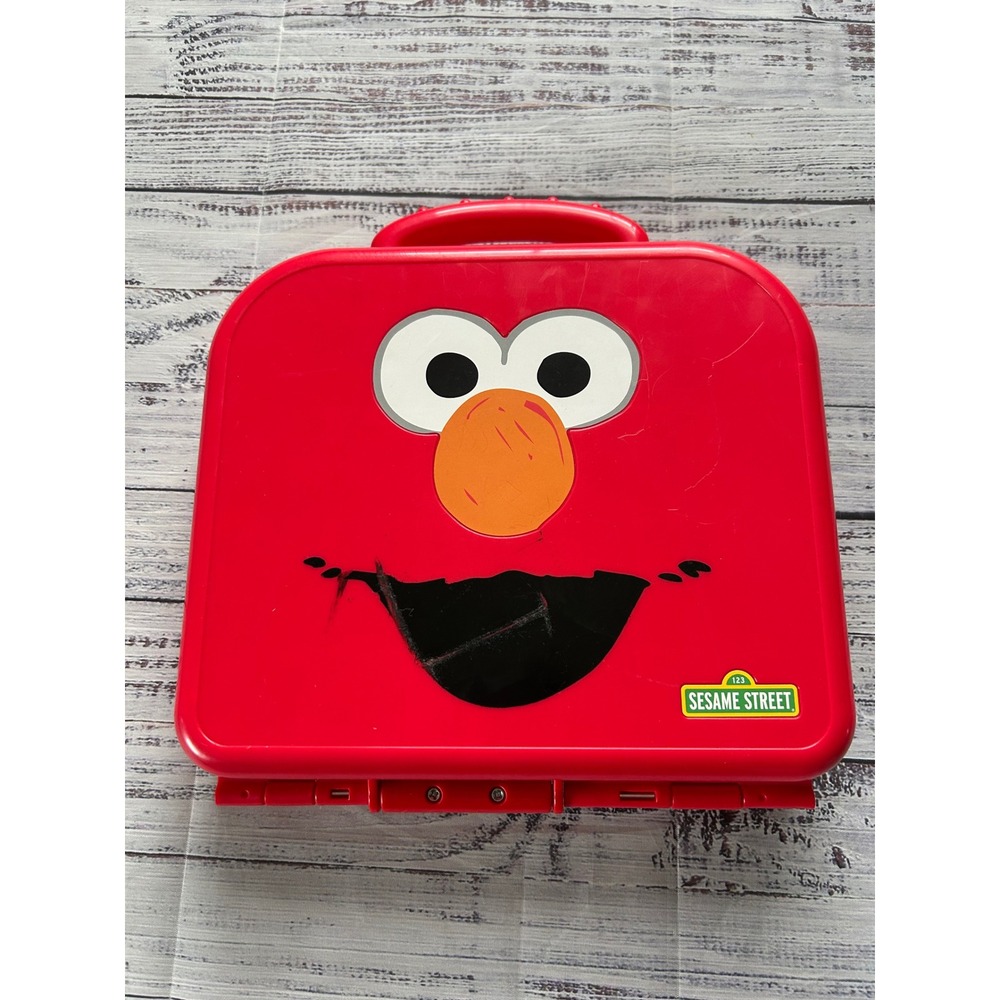 Elmo On The Go ABC Alphabet Letters Red Carrying Case Sesame Street Preschool